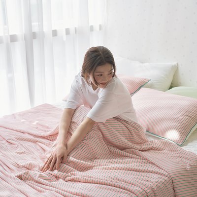 히말라야 쿨링 냉감이불 부드러운 실키스노우 포인트 여름이불  SS 150x200cm
