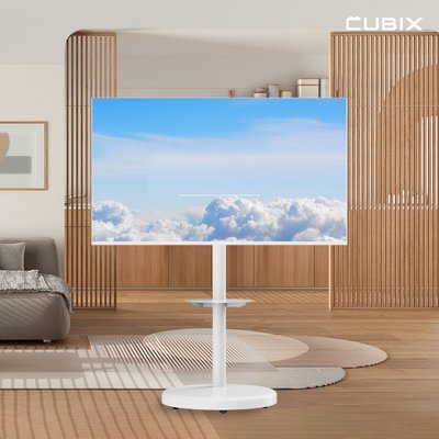 대형 삼탠바이미 이동식 TV 스탠드 무빙큐빅스 중소바이미 삼텐바이미 티비거치대