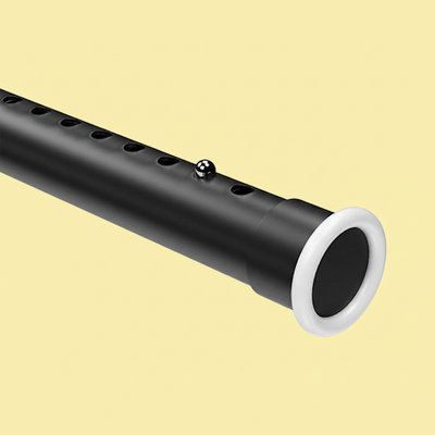 힘센압축봉 360-410cm 블랙 커튼봉 무타공 32MM 두꺼움