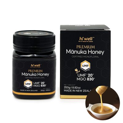 [N배송] 하이웰 프리미엄 뉴질랜드 마누카꿀 UMF20+ MGO830+ 250g