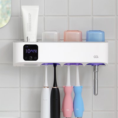 오아 클린이퓨어C 바람건조 고온히팅 무선 UV-C LED 가정용 칫솔살균기 소독기 건조기