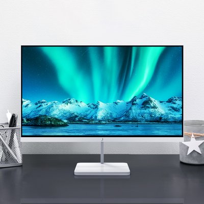 주연테크 V27FX-W FHD 100Hz 컴퓨터 모니터 화이트 68~69cm(27인치), 무결점