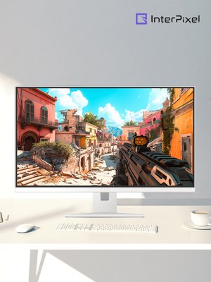 인터픽셀 IP2446 FAST IPS 180Hz 화이트 게이밍 모니터 59~61cm(24인치), 일반