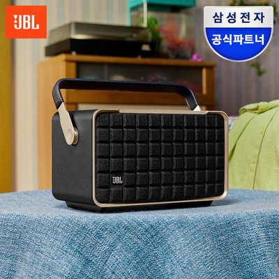 삼성전자 JBL 어센틱 300 블루투스 스피커 휴대용 무선 카페 매장 스탠드 옵션 블랙