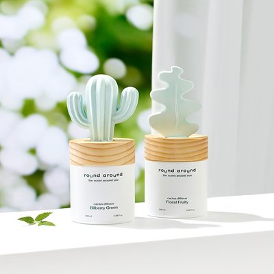 라운드어라운드 선인장 디퓨저 100ml 2종 택1