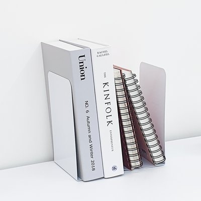 스토리빙 철제 미니 책꽂이 책정리 북앤드 2p