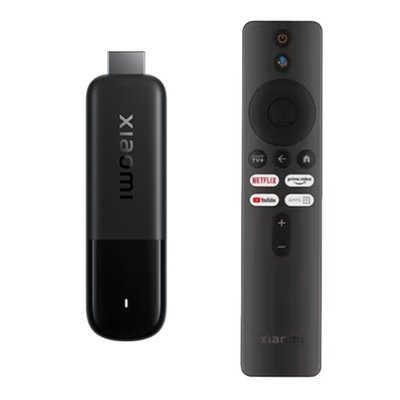 샤오미 TV 스틱 4K 2세대 글로벌 버전 휴대용 셋톱+리모컨 구글TV 탑재