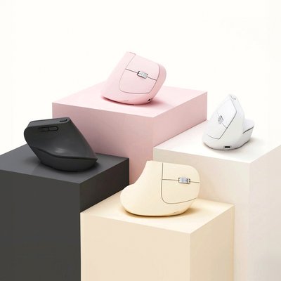 엑토 충전식 저소음 손목보호 인체공학 무선 블루투스 버티컬 마우스 BTM-12