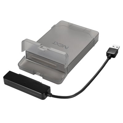 넥스트유 USB3.0 2.5형 SATAIII 모듈타입 하드케이스 노트북용 HDD SSD 215U3