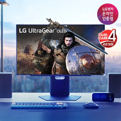 [LCK 최종.89.만] LG GX7 27GX700A 67cm(27인치) OLED 게이밍 모니터 QHD  OLED케어 4년 보증