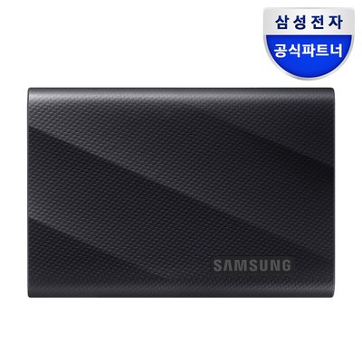삼성전자 삼성 포터블 외장 SSD T9 (정품) + 파우치 4TB, 블랙