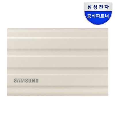 삼성전자 포터블 외장 SSD T7 Shield (정품) 1TB, 베이지