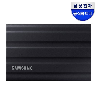 삼성전자 포터블 외장 SSD T7 Shield (정품) 1TB, 블랙