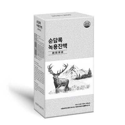 순담록 녹용 진액 30포 직장인 노인 청소년 아이 어린이 녹용 즙