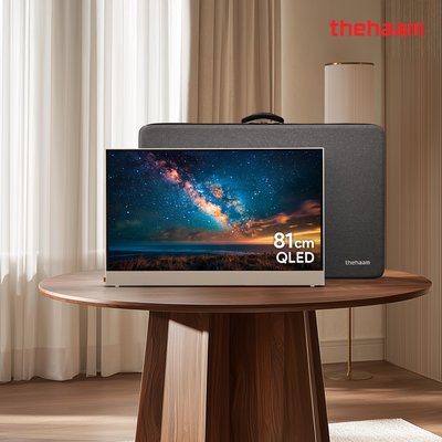 스마트티비 구글5.0 81cm(32인치) 무선 휴대용 캠핑 포터블 TV 단일구성