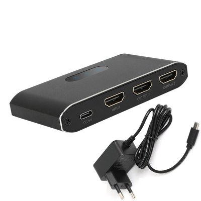 4K HDMI 분배기 1:2 HDMI 공유기 셋탑박스 스플리터