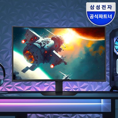 삼성 오디세이 G7 G75F LS37FG750EKXKR 4K UHD 165Hz 커브드 게이밍 모니터