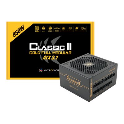 마이크로닉스 Classic II 850W GOLD 풀모듈러 ATX 3.1 PC 파워
