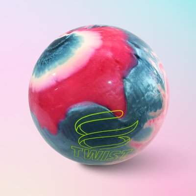 Brunswick 브런스윅 트위스트 볼링공 핑크 스카이블루 6.8kg 공인구
