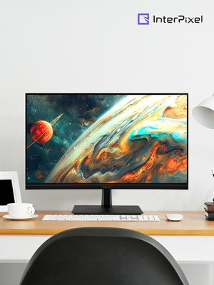 [신제품] 인터픽셀 IP2434 FHD IPS 100Hz 컴퓨터 서브 사무용 모니터 59~61cm(24인치), 무결점