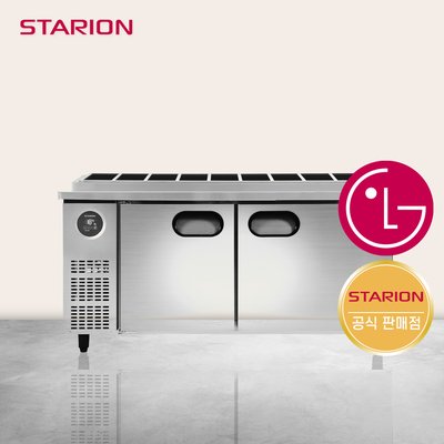 스타리온 1800 토핑 냉장고 고급형 SR-G18ESEVG 영업용