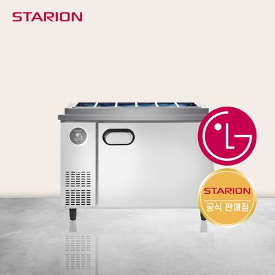 스타리온 1200 토핑 냉장고 고급형 SR-G12ESEVG 영업용