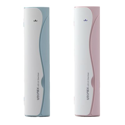 유토렉스 블라썸 UV-C 무선 휴대용 칫솔살균기 학교 사무실 여행 칫솔관리 UTC-32