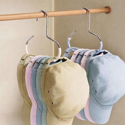 [단독] 논슬립 모자걸이 2개입 옷장 모자 넥타이 벨트 가방 걸이 옷걸이