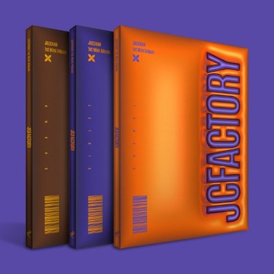 재찬 1st Mini Album [JCFACTORY] ORANGE, VIOLET, BROWN