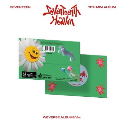 세븐틴 (SEVENTEEN) 11th Mini Album 'SEVENTEENTH HEAVEN' Weverse Albums 버전