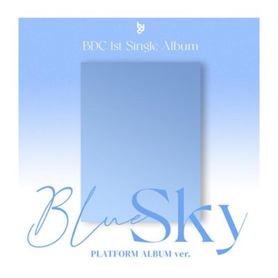 비디씨 BDC - Blue Sky (1st 싱글앨범) Platform Album 버전