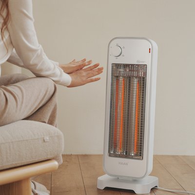 사무실 카본히터 전기난로 히터 온열기 난방기 전기스토브 Q3500 화이트