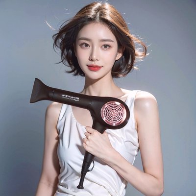 WUP 전문가용 가정용 미용실 예스뷰티 가벼운 미용학원 국내제작 고성능 블랙 헤어 드라이기