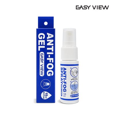 이지뷰 수경 물안경 스노쿨링 김서림 습기 방지 스펀지형 스프레이형 안티포그액(15ml)