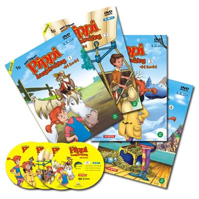 [코믹 DVD] Pippi Long Stocking 삐삐 롱스타킹 애니메이션 1집