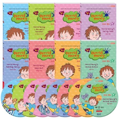 [DVD] Horrid Henry (호리드 헨리) 4집 8종세트 : 총 52개 에피소드