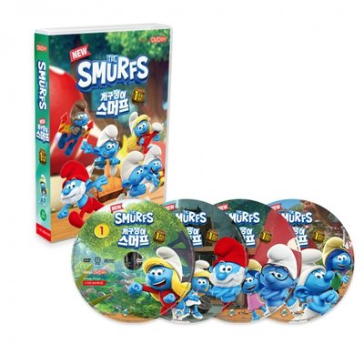 [DVD] NEW The Smurfs 개구쟁이 스머프 1집