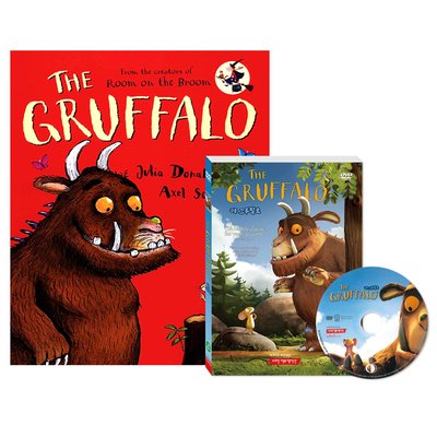[Julia Donaldson] 줄리아 도널드슨 THE GRUFFALO 그루팔로 BOOK+DVD