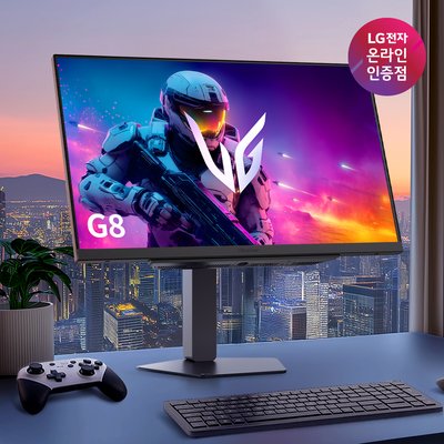 [라이브 최대49만] LG G8 울트라기어 27G810A 68.4cm(27인치) 4K UHD IPS 360Hz 듀얼모드 게이밍 모니터