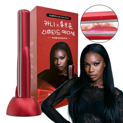 휴브론 헤어케어소닉 카니 초음파고데기 손상모 영양 트리트먼트 물방울초음파 클리닉 홈케어 디바이스