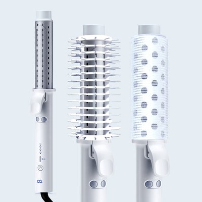 오아 오토셋 자동 봉고데기 웨이브 회전 뽕 고대기 뿌리 볼륨 롤링 롤 빗 프리볼트 고데기