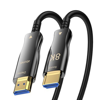 ABC넷 HDMI 2.1 광 케이블 메탈 2m, 1개