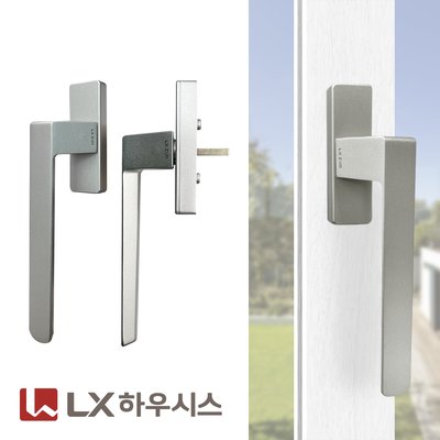 LG LX 엘지지인 하우시스 프리마 레버핸들 중 좌핸들 창호 창문 샤시 오토락 샷시손잡이