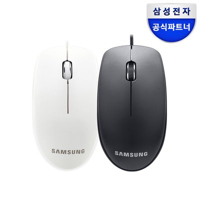삼성전자 삼성 마우스 SPA-JMA1PU 유선 저소음마우스 블랙