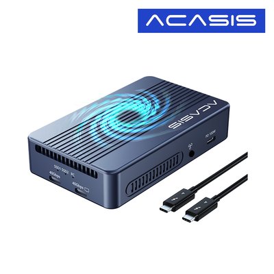 아카시스 TBU-405PROMax USB4 40Gbps RAID NVME SSD 외장 케이스 인클로저