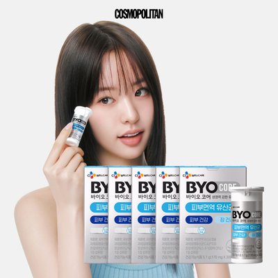 [슈퍼적립] CJ 바이오코어 피부면역 유산균 캡슐형 100억 보장 화사 유산균 30캡슐, 5개