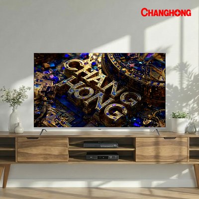 창홍 스마트 TV 구글 5.0 블루투스 지원 120hz 139cm(55인치), 4K, 고객 직접설치