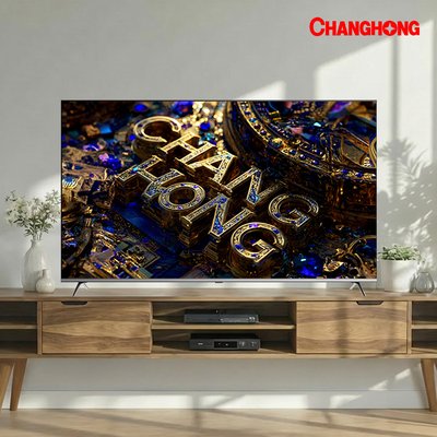 창홍 스마트 TV 구글 5.0 블루투스 지원 120hz 164cm(65인치), 4K, 고객 직접설치