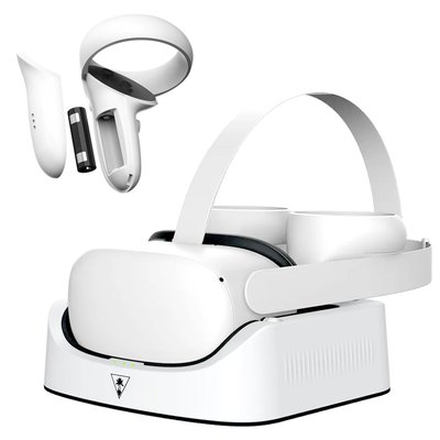 오큘러스퀘스트2 거치대 배터리 충전 독 터틀비치 퓨어 VR차저 컴팩트