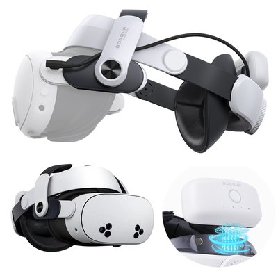 메타퀘스트3 스트랩 3S호환 배터리 헤일로 헤드스트랩 BOBOVR M3PRO 악세사리